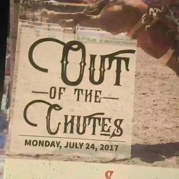 2017 Cheyenne Frontier Days Rodeo Out Of The Chute Memorabilia - Picture 4 of 5
